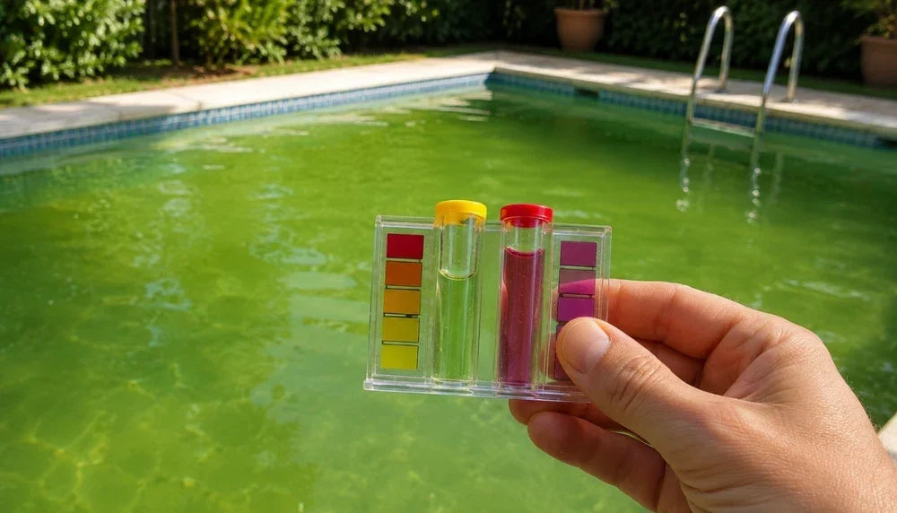 Por qué no sube el pH de mi piscina aunque use elevador de pH