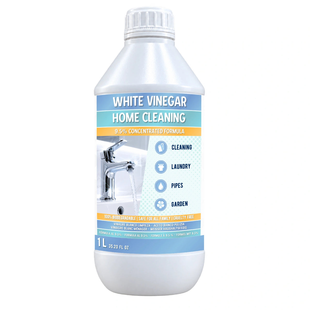 Vinagre de Limpieza Botella de 1 litro