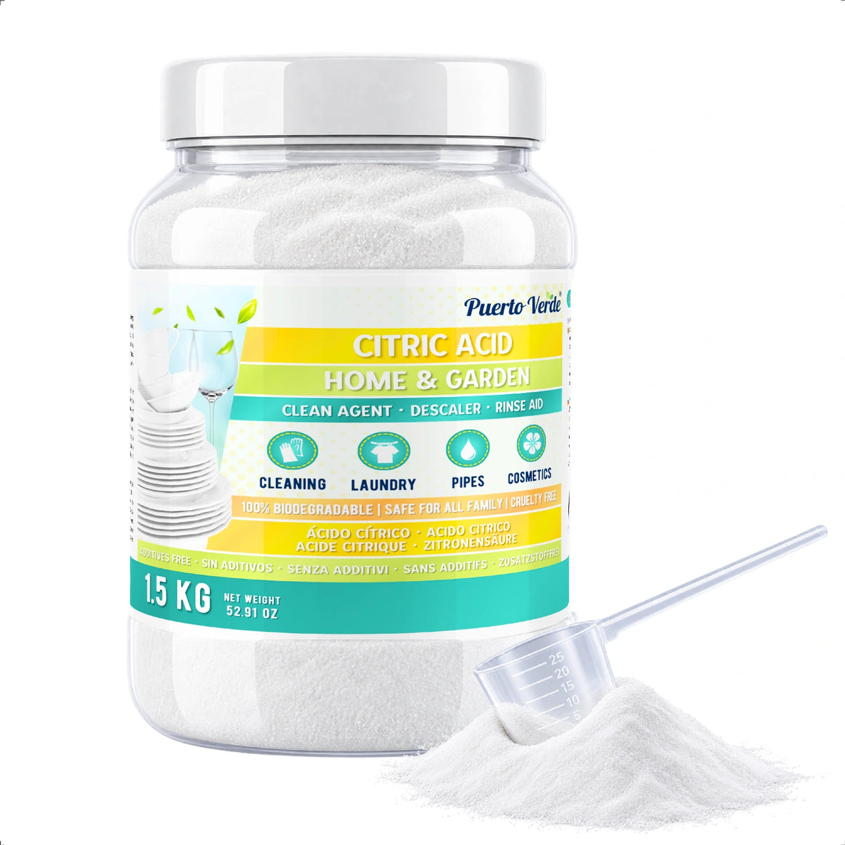 Comprar Ácido Cítrico Anhidro 100% natural
