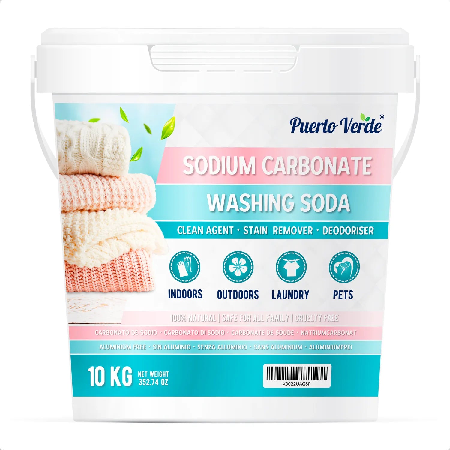 Carbonato de Sodio Natural 10 kg