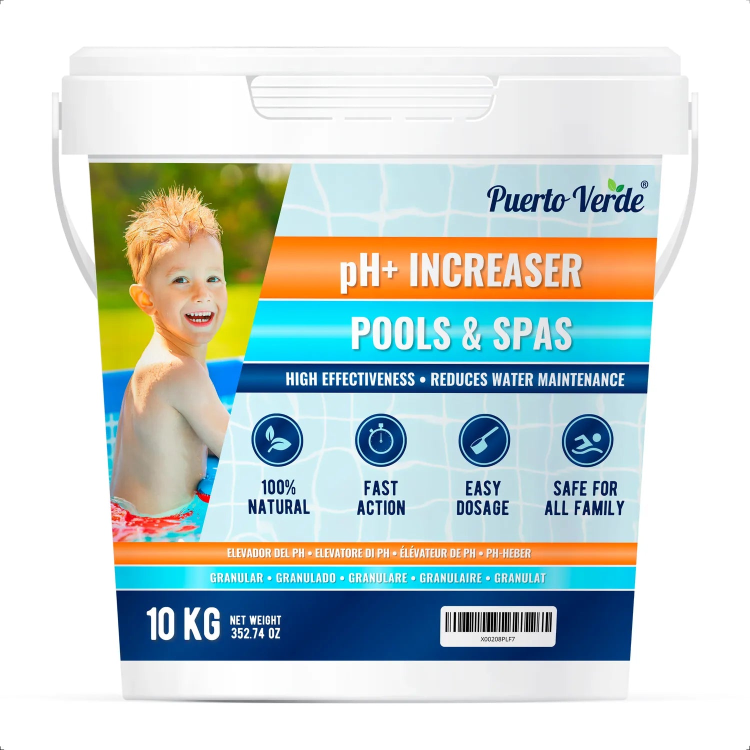 Elevador de pH para Piscinas 10 kg