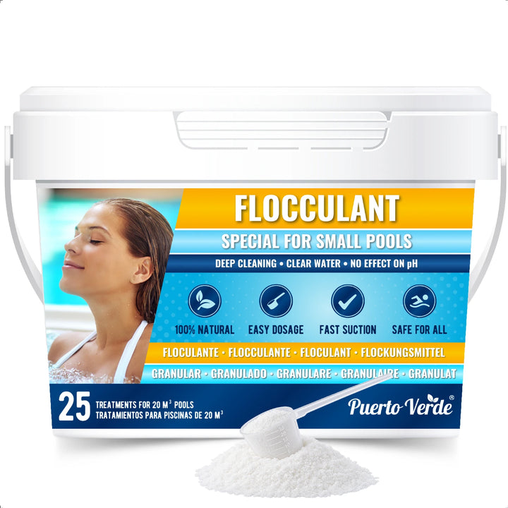 Floculante Natural Piscinas Pequeñas · 25 tratamientos
