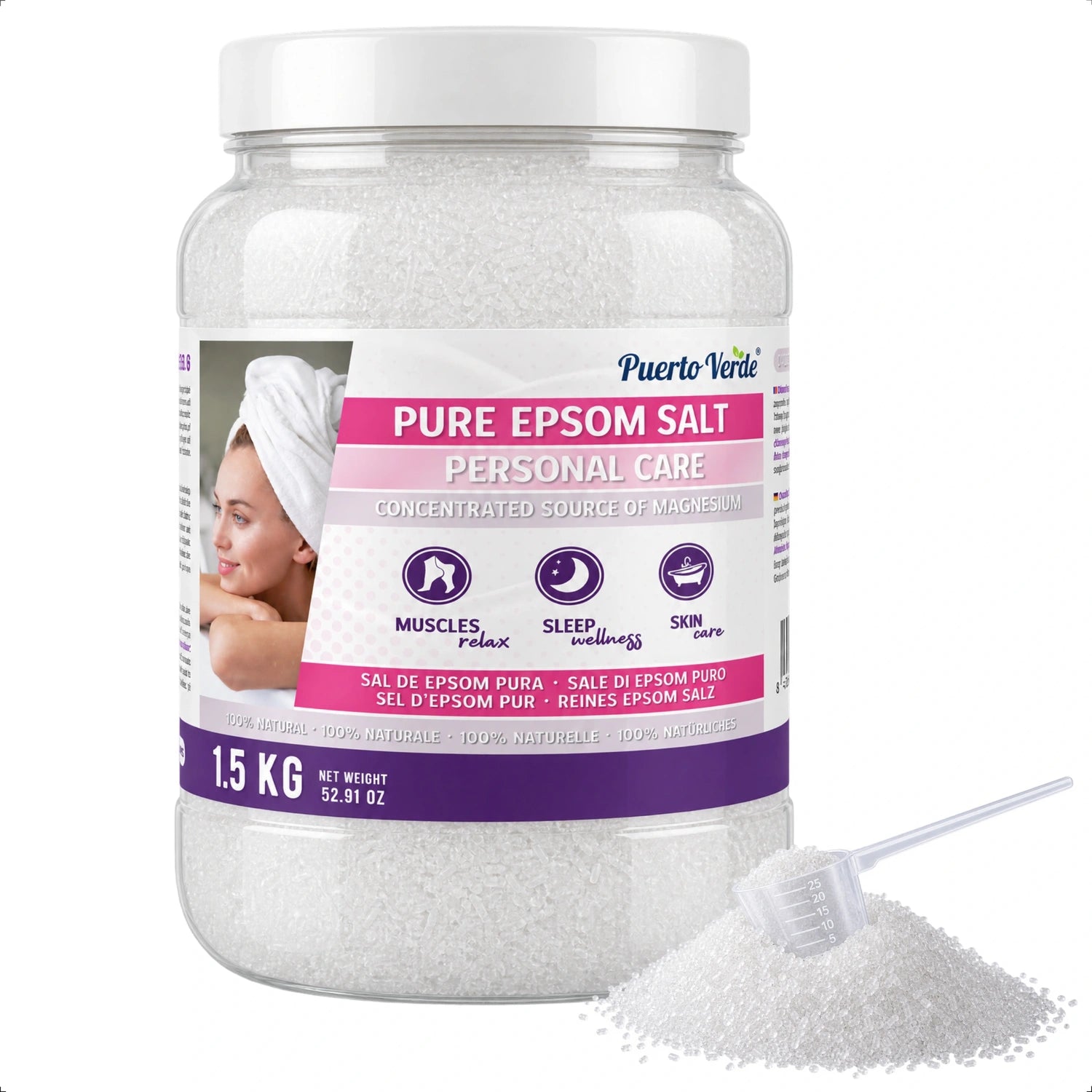 Sal de Epsom Pura 1,5 kg